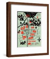 Welcome to Twinpeaks-Robert Farkas-Framed Art Print