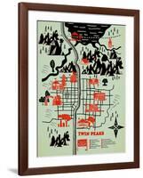 Welcome to Twinpeaks-Robert Farkas-Framed Giclee Print