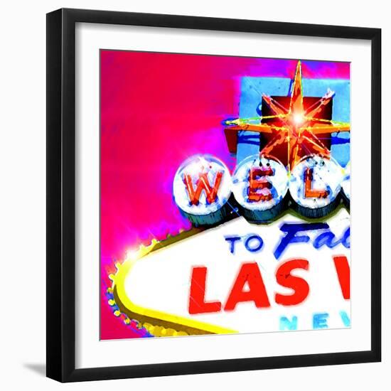 Welcome To Vegas, Las Vegas-Tosh-Framed Art Print