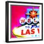 Welcome To Vegas, Las Vegas-Tosh-Framed Art Print