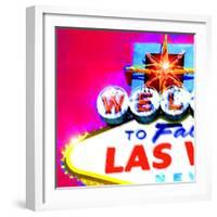 Welcome To Vegas, Las Vegas-Tosh-Framed Art Print