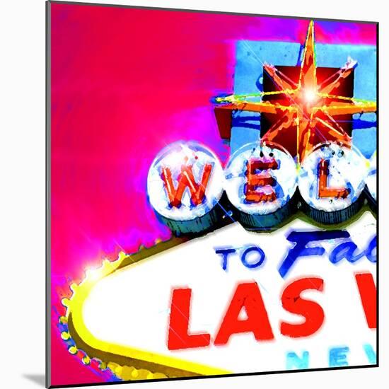 Welcome To Vegas, Las Vegas-Tosh-Mounted Art Print