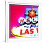 Welcome To Vegas, Las Vegas-Tosh-Framed Art Print