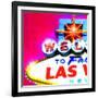 Welcome To Vegas, Las Vegas-Tosh-Framed Art Print