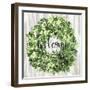 Welcome Wreath II-Jennifer Parker-Framed Art Print