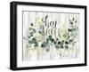 Welcome Wreath III-Jennifer Parker-Framed Art Print