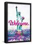Welcome-null-Framed Poster
