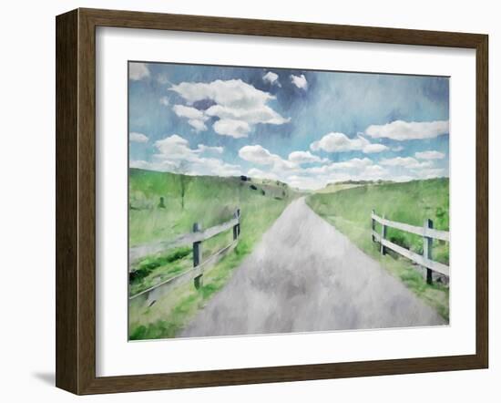 Welcome-Kim Curinga-Framed Art Print