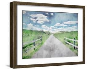 Welcome-Kim Curinga-Framed Art Print