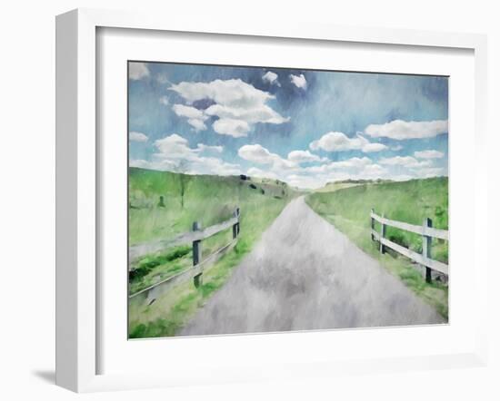 Welcome-Kim Curinga-Framed Art Print