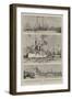 Welcoming Admiral Dewey Home, the Grand Naval Parade Off New York-Charles Edward Dixon-Framed Giclee Print