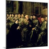 Welcoming St. Bonaventure-Francisco Herrera-Mounted Giclee Print