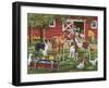 Welcoming The New Pony-William Vanderdasson-Framed Giclee Print