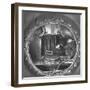 Welder with an Acetylene Torch Cutting Through Some of the Old Tubes in a Modern Locomotive-Thomas D^ Mcavoy-Framed Photographic Print