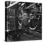 Welder Working on a Steam Engine Piston-Heinz Zinram-Stretched Canvas