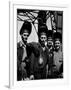 Welders Arriving to Work Night Shift at Shipbuilding Yard; Roosevelt's Decree of a 7 Day Work Week-George Strock-Framed Photographic Print