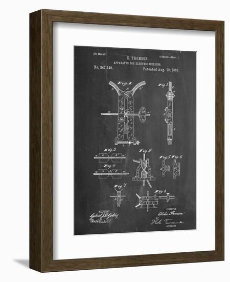 Welding Machine Patent-null-Framed Art Print