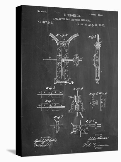 Welding Machine Patent-null-Stretched Canvas