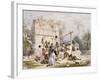 Well and Building at Subachtsche-Frederick Catherwood-Framed Giclee Print