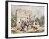 Well and Building at Subachtsche-Frederick Catherwood-Framed Giclee Print