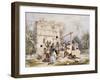 Well and Building at Subachtsche-Frederick Catherwood-Framed Giclee Print