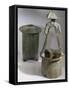 Well and Grain Silo, Model from a Funerary Collection-null-Framed Stretched Canvas