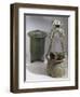 Well and Grain Silo, Model from a Funerary Collection-null-Framed Giclee Print