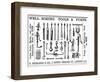 Well Boring Tools and Pumps Advertisement, 1888-null-Framed Art Print