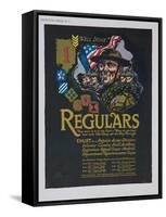 Well Done! Regulars Recruiting Poster-null-Framed Stretched Canvas