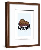 Well Done - Tom Cronin Doodles Cartoon Print-Tom Cronin-Framed Giclee Print