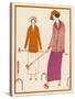 Well-Dressed Croquet Player Wearing a Model from James et Cie-null-Stretched Canvas