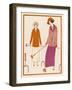 Well-Dressed Croquet Player Wearing a Model from James et Cie-null-Framed Art Print