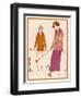 Well-Dressed Croquet Player Wearing a Model from James et Cie-null-Framed Art Print