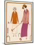 Well-Dressed Croquet Player Wearing a Model from James et Cie-null-Mounted Art Print