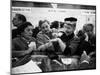 Well Dressed Women, All Mobbing Diamond Counters During Monster Diamond Sale at S. Klein's Store-Peter Stackpole-Mounted Photographic Print