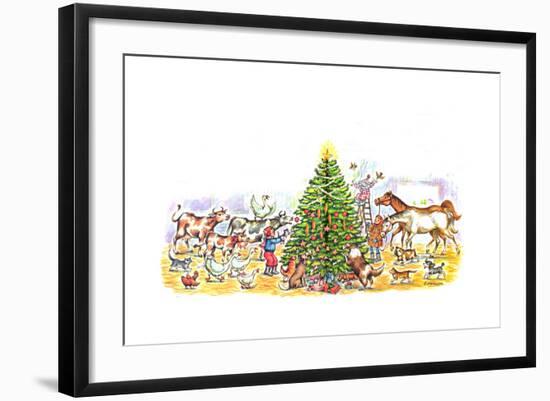 Well Hi There! - Jack & Jill-Barbara Werner-Framed Giclee Print