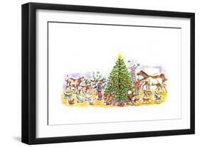 Well Hi There! - Jack & Jill-Barbara Werner-Framed Giclee Print