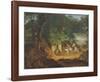 Well in the Woods near Ariccia-Adrian Ludwig Richter-Framed Collectable Print