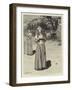 Well Played!, a Sketch at a Ladies' Cricket Match-Edward Frederick Brewtnall-Framed Giclee Print