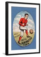 Well Played Castle Donington Town-null-Framed Giclee Print