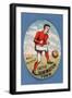 Well Played Castle Donington Town-null-Framed Giclee Print