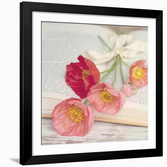 Well Red Poppy-Mandy Lynne-Framed Art Print