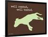 Well Rested-Dog is Good-Framed Art Print