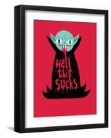 Well This Sucks-Michael Buxton-Framed Art Print