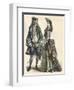 Well to Do French Couple-null-Framed Art Print