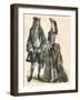 Well to Do French Couple-null-Framed Art Print