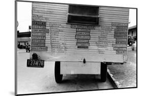 Well Traveled Truck-Russell Lee-Mounted Photographic Print