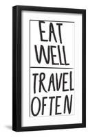Well Travelled-Clara Wells-Framed Giclee Print