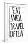 Well Travelled-Clara Wells-Framed Giclee Print