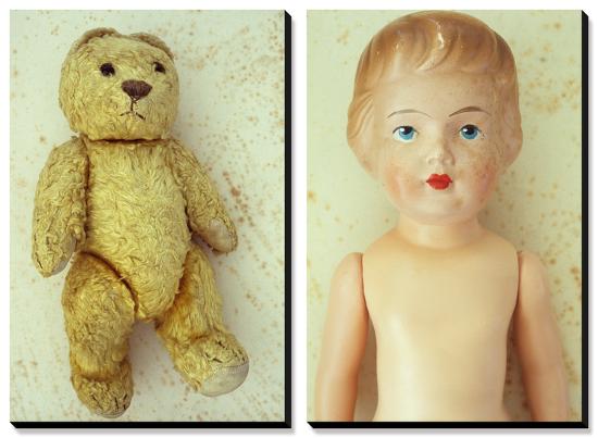 Well Worn: Childhood Dolls and Memories-Den Reader-Stretched Canvas